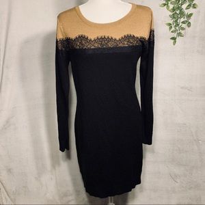 AB Studio | Long Sleeve Sweater Dress